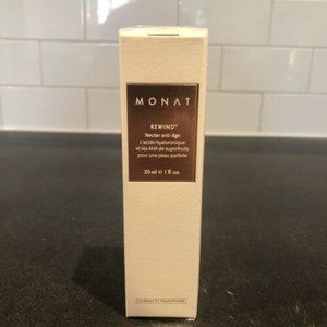 MONAT Rewind Anti-Age Nectar Serum Age Control Skin Hyaluronic 1oz NEW Sealed